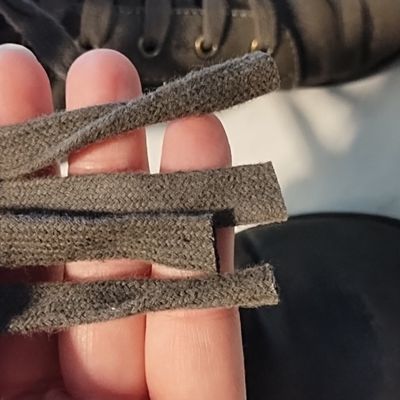 Frye & Co. Penny Bootie Distressed Lace Up Zipper Side Size 7 - Picture 10 of 12